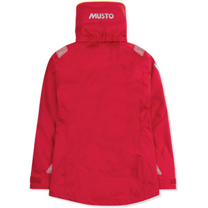 2022 Musto Womens BR2 Offshore Jacket True Red SWJK014